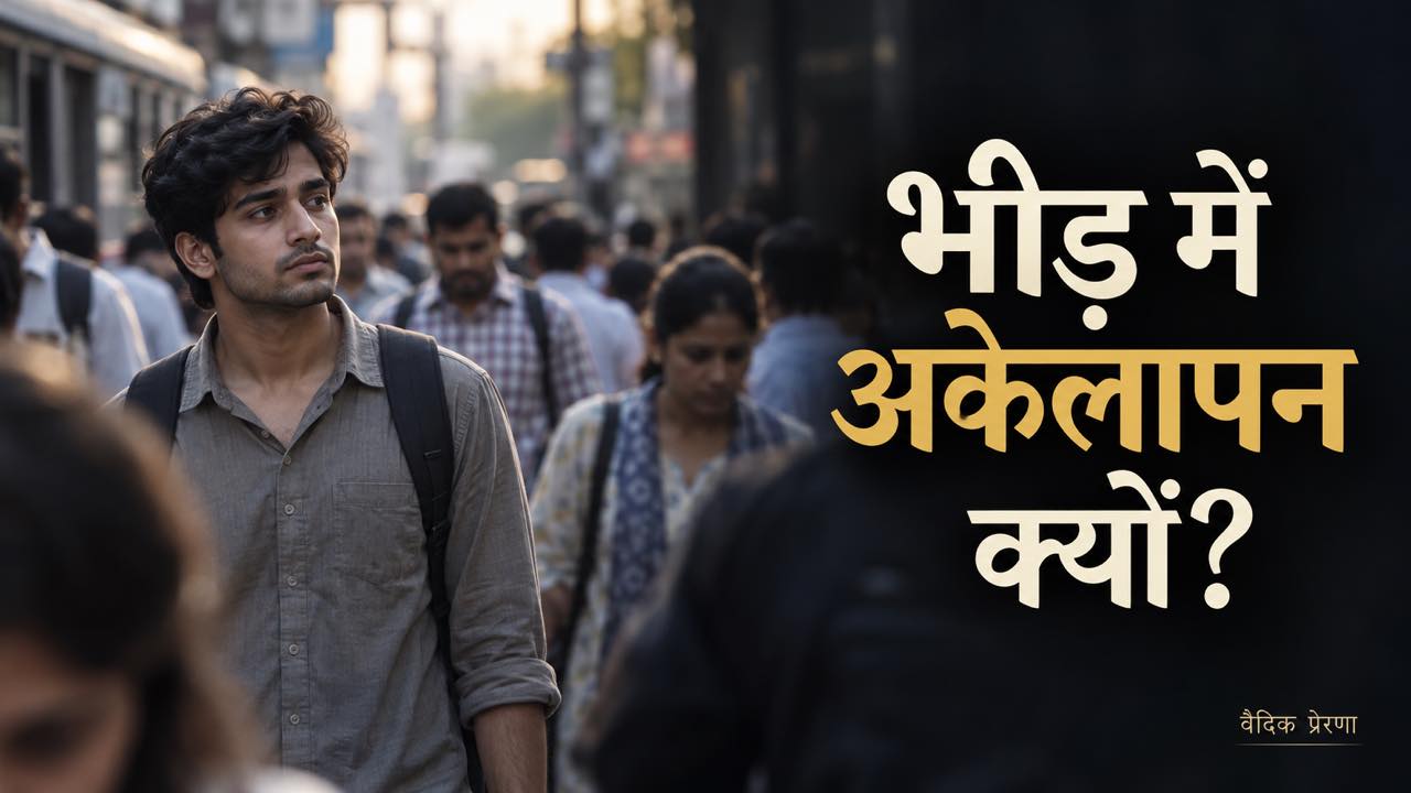 अकेलापन: भीड़ के बीच भी मनुष्य अकेला क्यों होता जा रहा है?