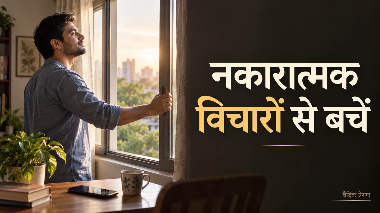 नकारात्मक विचारों से स्वयं को कैसे बचाएँ?