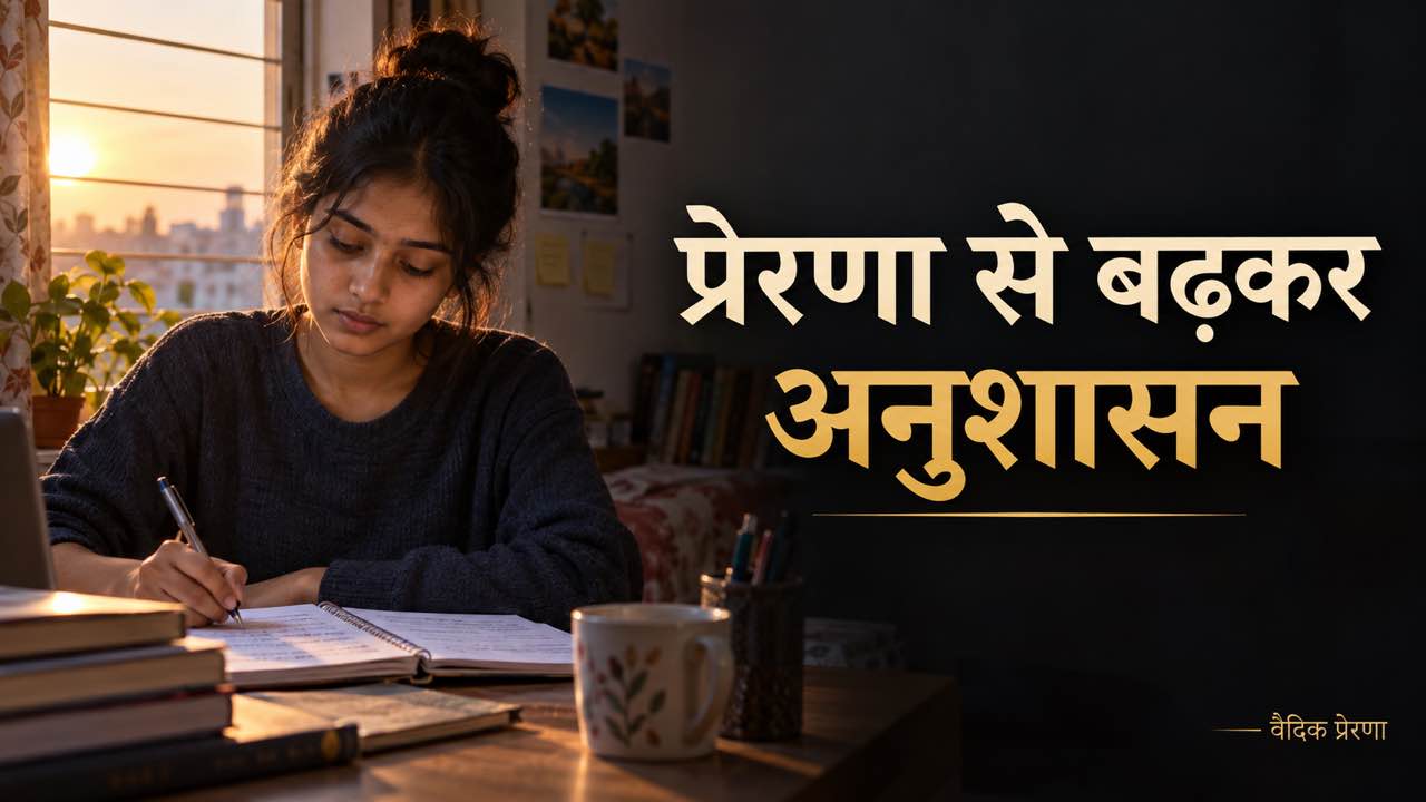 जीवन में अनुशासन क्यों प्रेरणा से अधिक महत्वपूर्ण है?