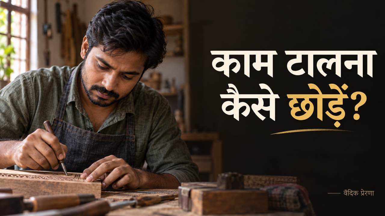 काम टालने की आदत से बाहर कैसे निकलें?