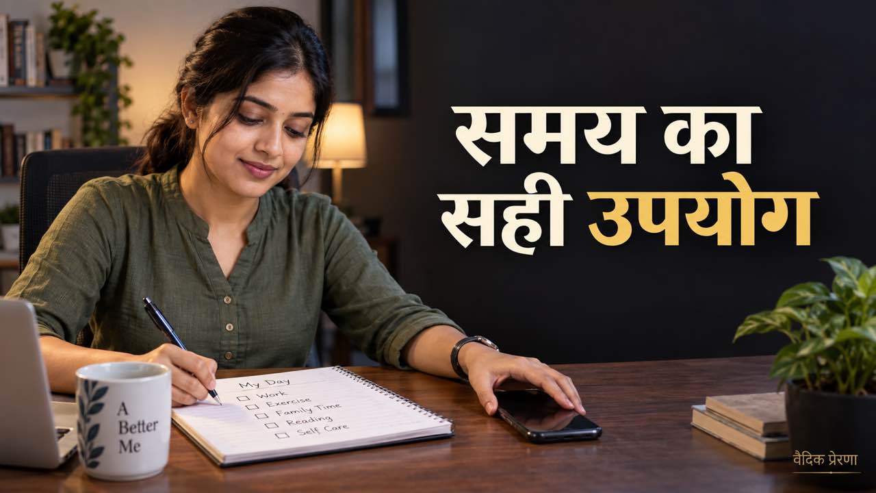 समय नहीं मिलता या हम समय का सही उपयोग नहीं करते?