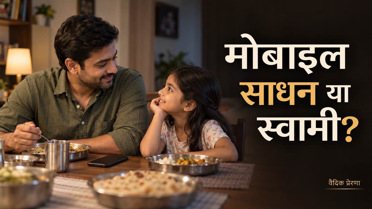 मोबाइल हमारे जीवन का साधन है या स्वामी बन चुका है?