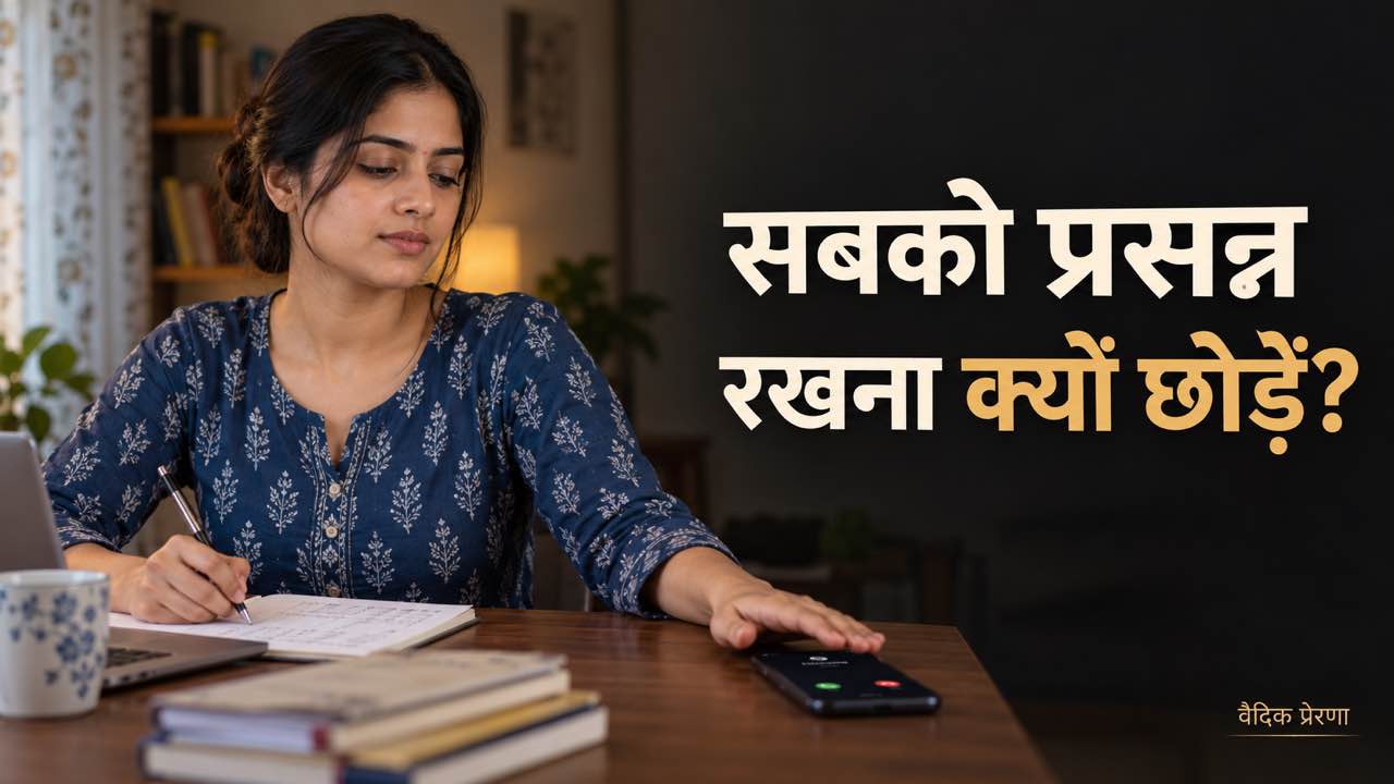 हर व्यक्ति को प्रसन्न रखने का प्रयास क्यों छोड़ देना चाहिए?