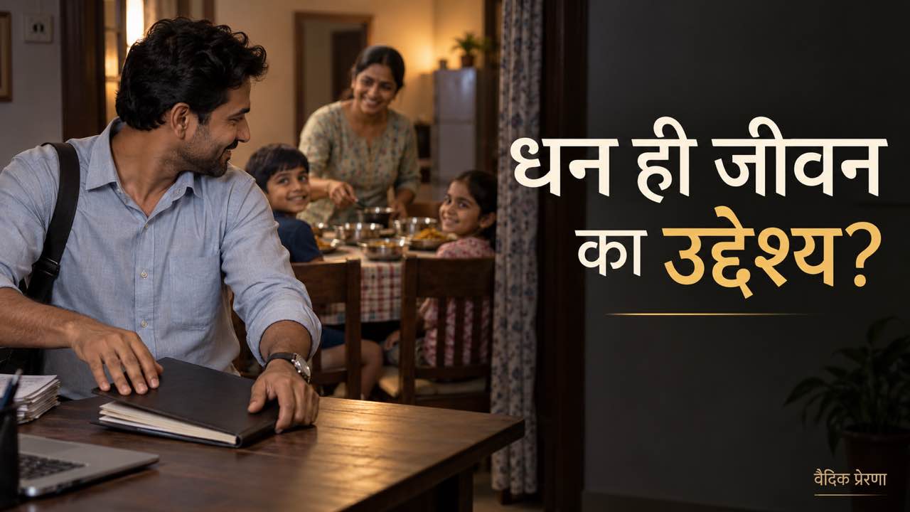 धन आवश्यक है, लेकिन जीवन का उद्देश्य केवल धन क्यों नहीं हो सकता?