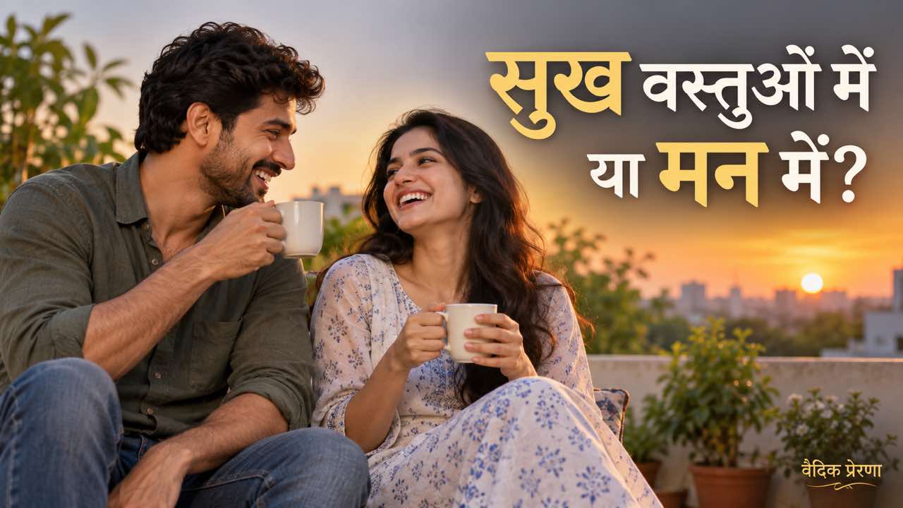 सुख वस्तुओं में है या हमारी मानसिक अवस्था में?