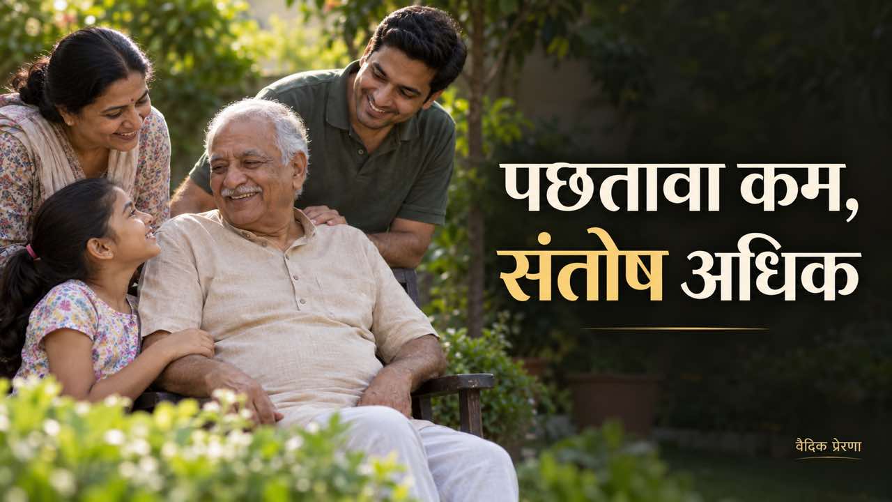 ऐसा जीवन कैसे जिएँ कि अंत में पछतावा कम और संतोष अधिक हो?