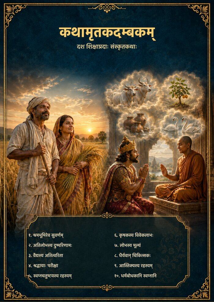 कथामृतकदम्बकम् पुस्तक कवर