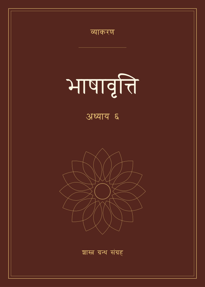 भाषावृत्ति - अध्याय ६